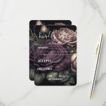 Mariage personnalisé Rose Poussiéreuse Rose Foncé