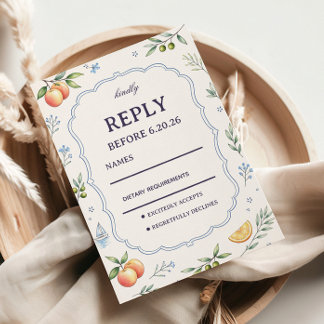 Cartons Réponse Mediterranean Fruit Floral Respons Design