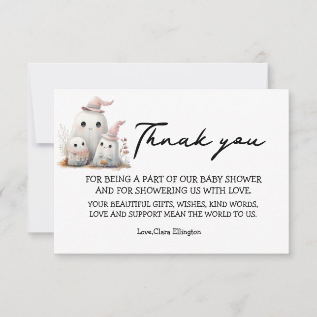 Cartons Réponse mignonne petite fille de garçon Premier Baby showe (Devant)