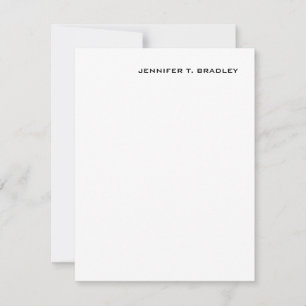 Cartons Réponse Moderne minimaliste