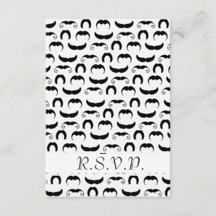 Cartons Réponse Moustaches R.S.V.P.