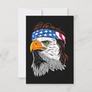 Cartons Réponse Mullet Aigle Américain USA