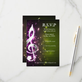 Cartons Réponse Music Lovers Celebration Themes