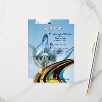 Cartons Réponse Music Lovers Celebration Themes