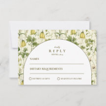 Neutral Botanical Arch Garden Wedding