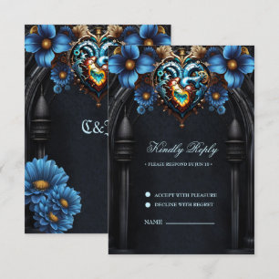 Cartons Réponse Noble coeur steampunk