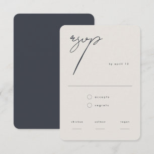 Cartons Réponse Nous faisons Moderne Minimaliste Calligraphie Beig