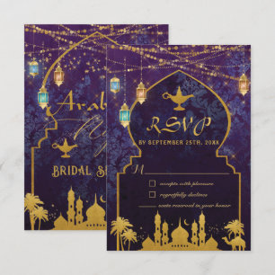 Cartons Réponse Nuits arabes exotiques Lanternes marocaines