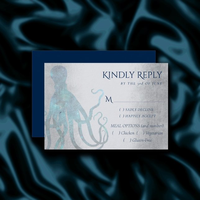 Cartons Réponse Octopus cosmique nautique | Sea Life Theme Entree (Créateur téléchargé)