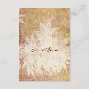 Cartons Réponse Pale Ghost Feuilles rsvps avec enveloppes