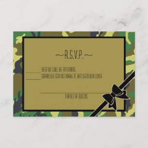 Cartons Réponse Parti-RSVP envoyé par les militaires