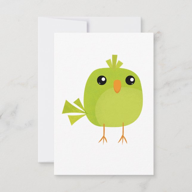 Cartons Réponse Petits oiseaux (Devant)