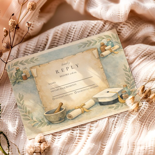 Cartons Réponse Pharmacy Graduate Milestone (Créateur téléchargé)