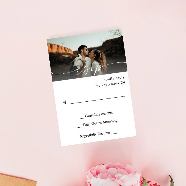 Cartons Réponse Photo et calligraphie 3 Mod Horizontal no Meal RSV (Créateur téléchargé)