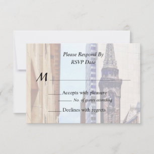 Cartons Réponse Pittsburgh PA Smithfield St Près De L'Eglise Smith