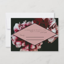 Pivoines noires et roses classiques