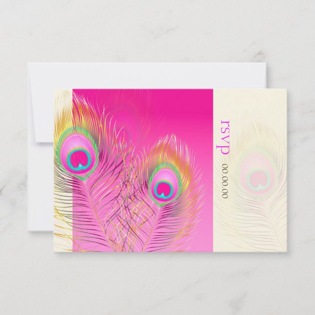 Cartons Réponse PixDezines Pizzazz Peacock Feather (Devant)