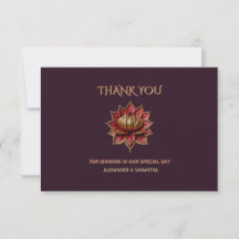 Prune Gothique Mariage Lunatique Merci Lotus