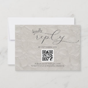 Cartons Réponse QR code simple moderne