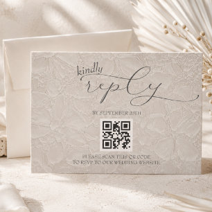 Cartons Réponse QR code simple moderne