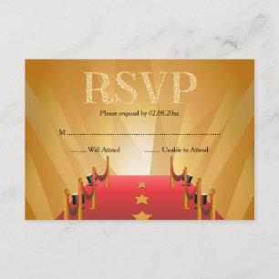 Cartons Réponse Red Carpet Hollywood Star