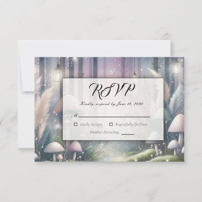 Cartons Réponse Rêves de Lanternlight Enchanted Forest (Devant)