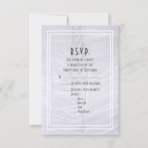 Cartons Réponse Robe de dentelle blanche mariage traditionnel