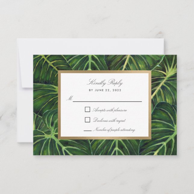 Cartons Réponse Romance tropicale II (Devant)