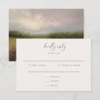 Romantique Élégant Impressionniste Mariage paysage