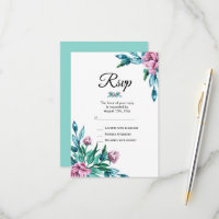Romantique Feminine Floral 40e anniversaire