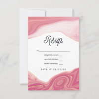 Rose Quartz et Blush Strata Agate Mariage en pierr