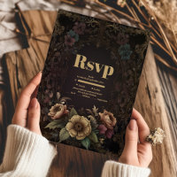 Royal Victorian gothique Floral Mariage