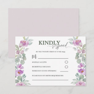 Cartons Réponse Russe Eucalyptus rose Détails du Mariage Boîtier C