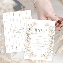 Rustique Automne Minuscule Fleur sauvage Mariage c