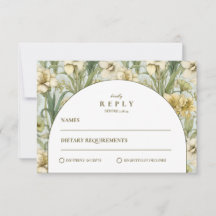 Sage Green Floral Arch Wedding