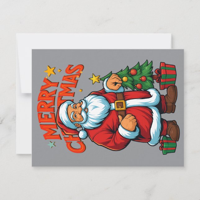 Cartons Réponse  Santa Claus Christmas  (Devant)