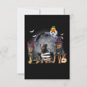 Cartons Réponse Satan Witch Mummy Halloween Cost