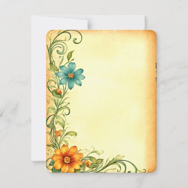 Cartons Réponse Scrapbooking Junkjournal Vintage (Devant)