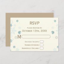 Site Mariage de Snowflake Ivory Winter Wonderland