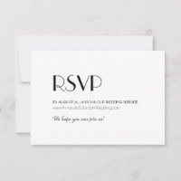 Site Web de Mariage Minimaliste Art Déco Moderne