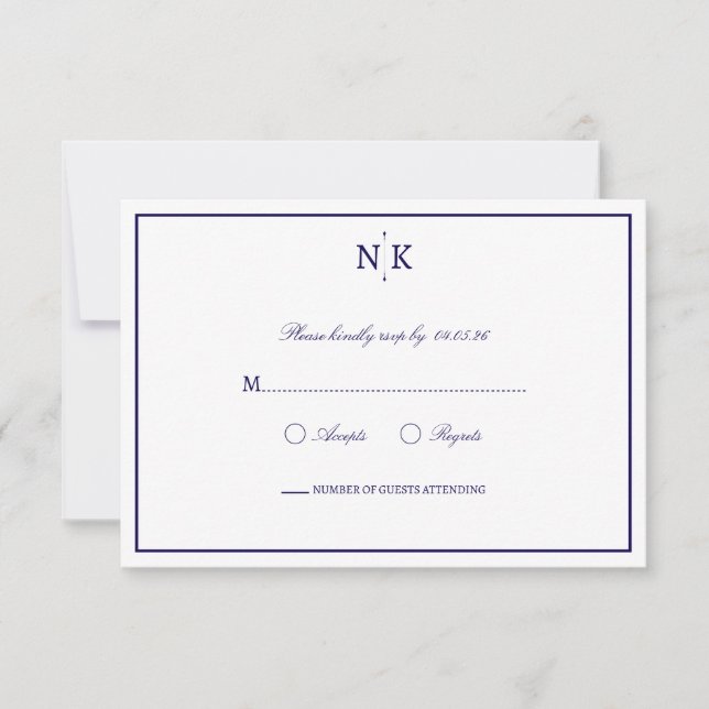 Cartons Réponse Sophistiqué et Classique (Devant)