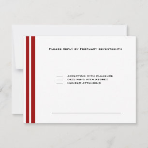 Cartons Réponse Sports Baseball Bar Mitzvah Parti Rouge