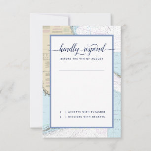 Cartons Réponse Sud #Florida Formel #Nautical #Mariage