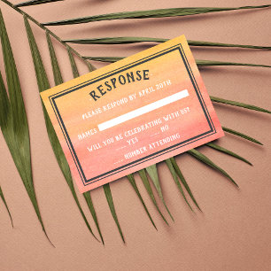 Cartons Réponse Sunshine Beach Destination Ocean Sunset Sunrise