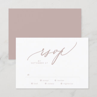 Cartons Réponse Taupe moderne et Mariage simple blanc