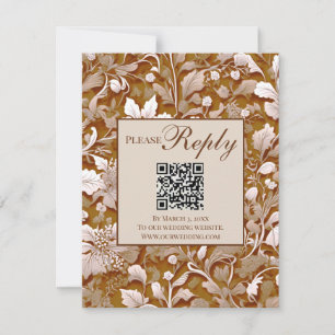 Cartons Réponse Terracotta Burnt Orange Boho botanique moderne