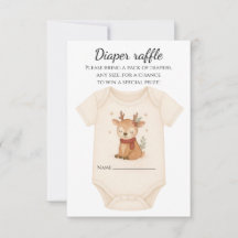 Tirage de couche pour bébé Renne