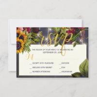 Tournesol et rose marine bordeaux rustique mariage