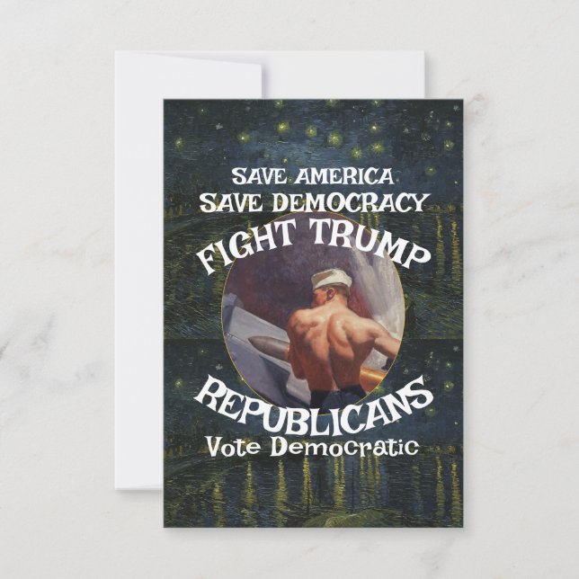 Cartons Réponse Trump (Devant)