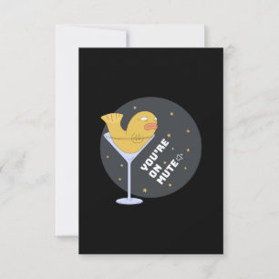 Cartons Réponse Tu es muet